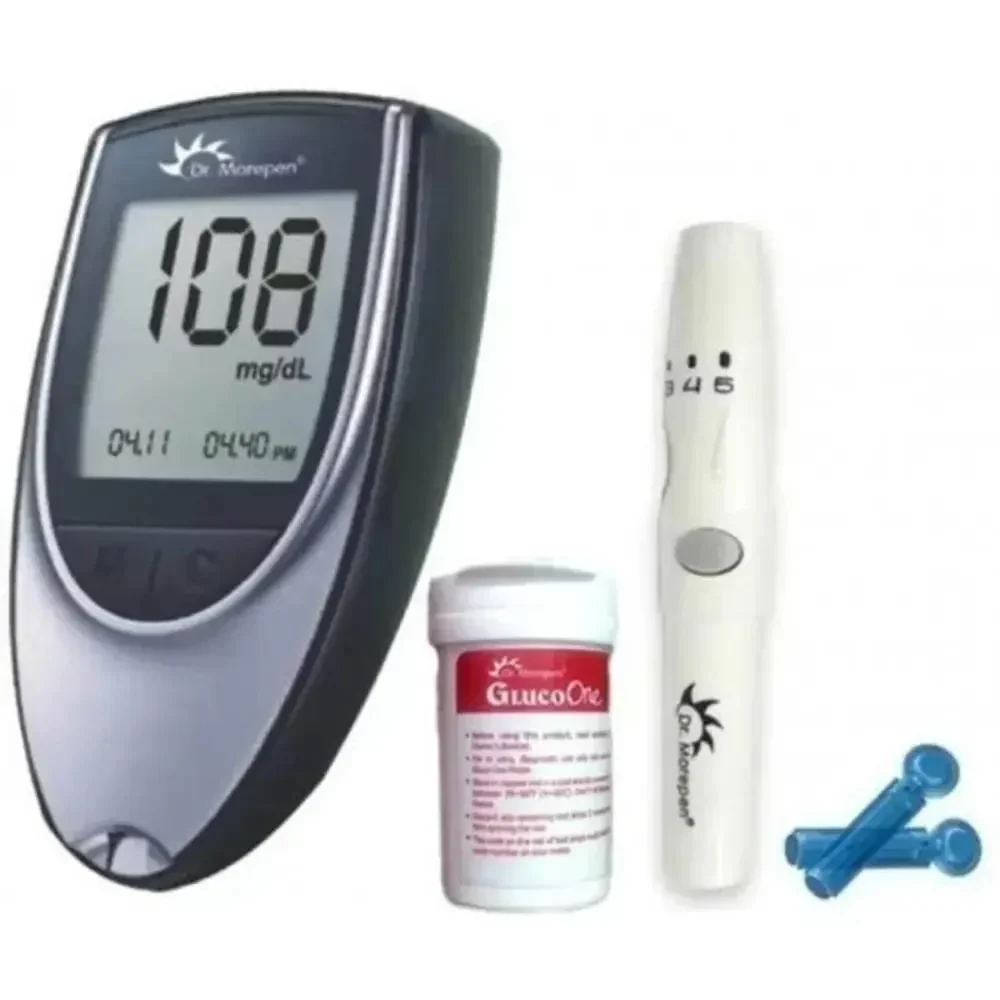 Dr. Morepen BG-03 Gluco One Glucometer Combo, 50 Strips - Image 7