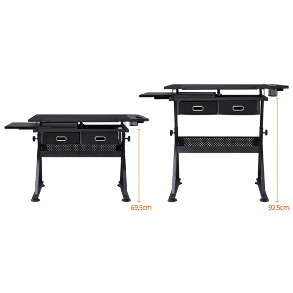 Drafting Table/Stool Set with Adjustable Table Angles & Heights All-in-One - Image 5