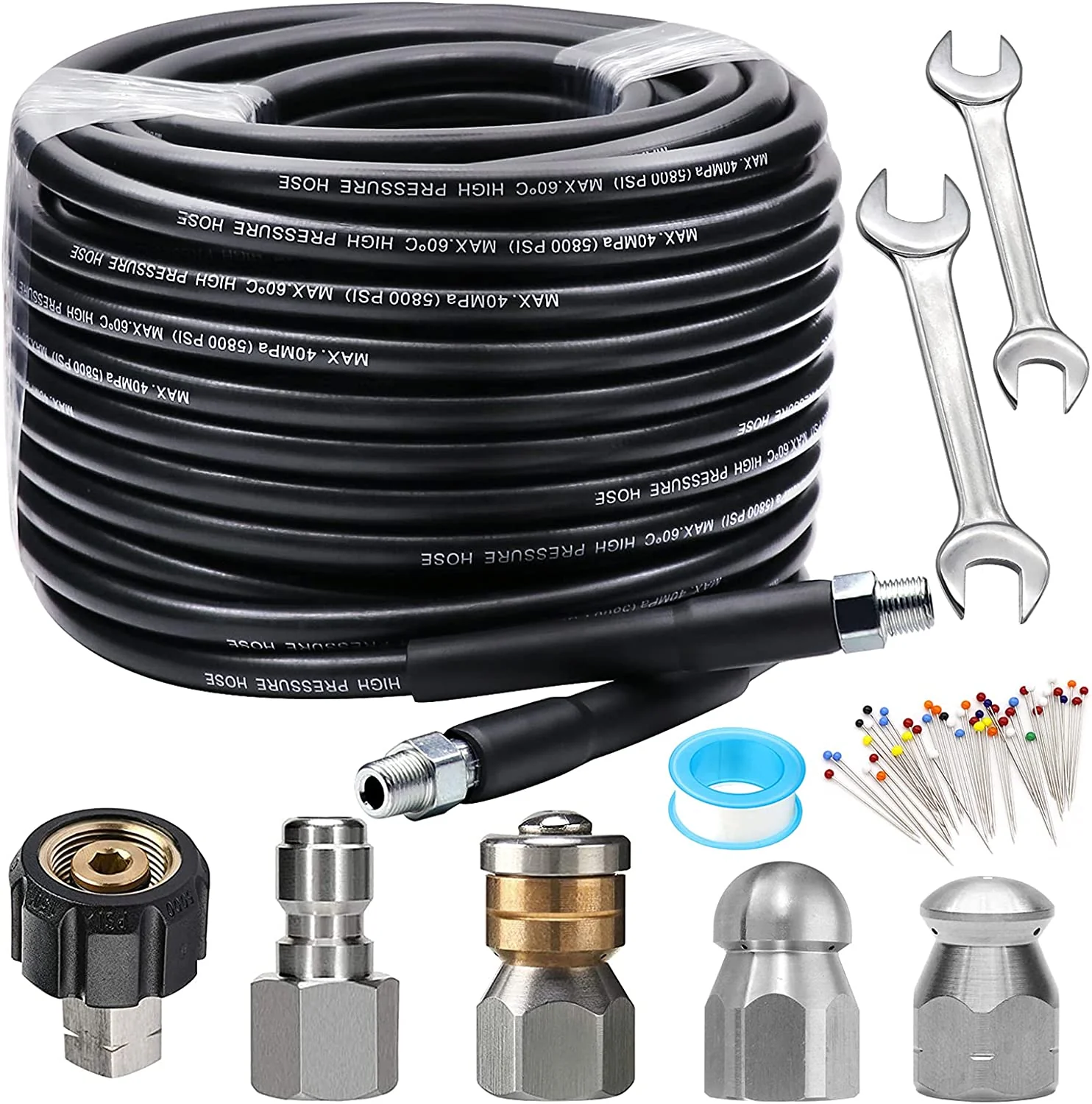 Drain Cleaner Kit for Pressure Washers 30m - Image 8