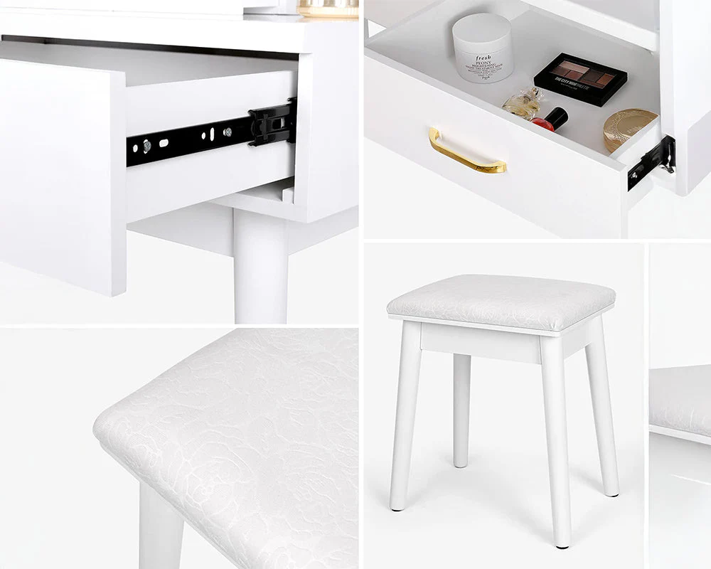 Dressing Table with Mirror - Image 6