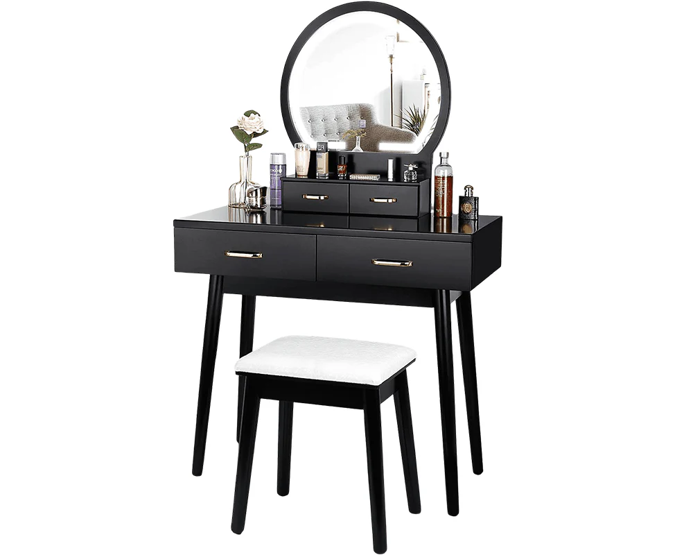 Dressing Table with Mirror - Image 2