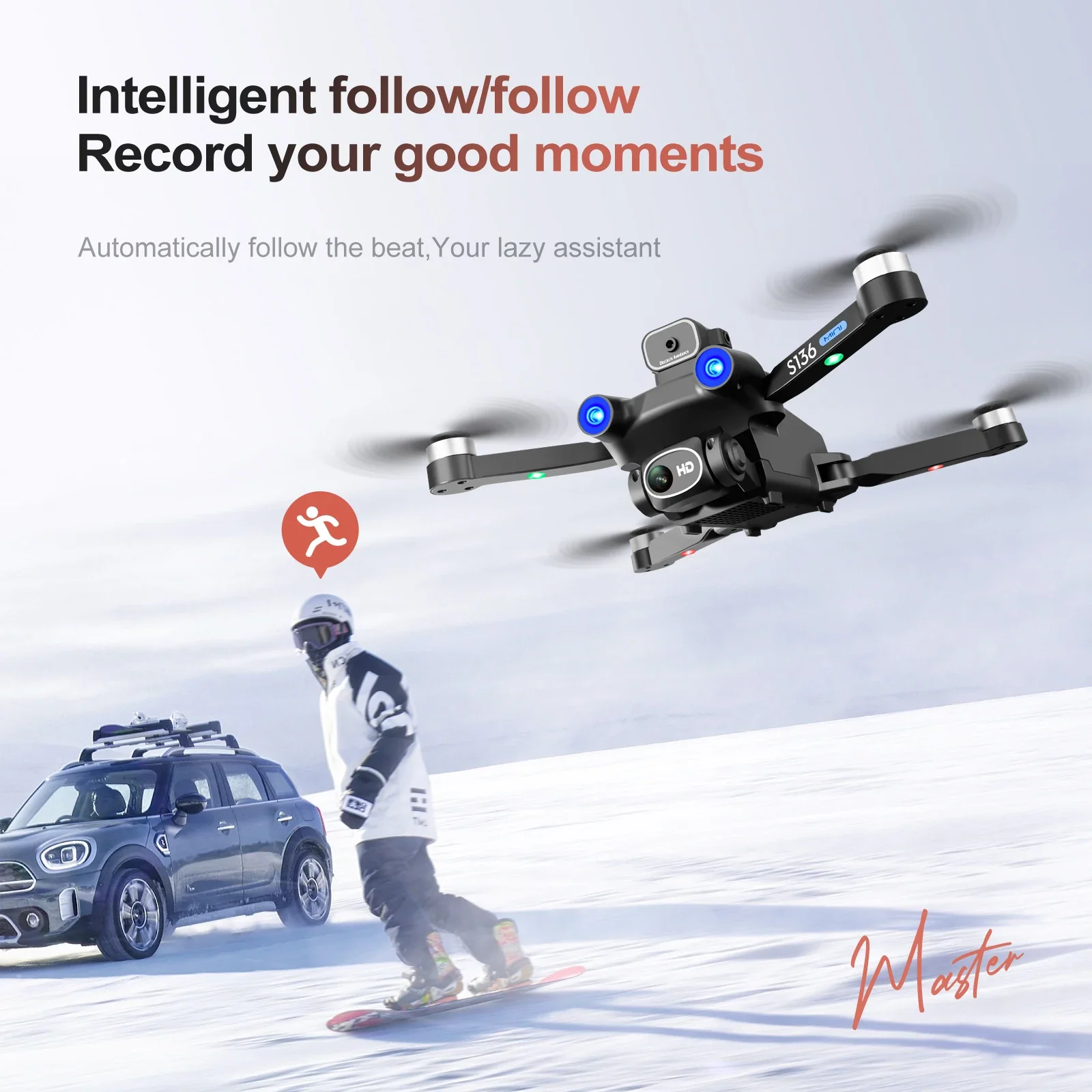 Drone with Camera Follow Me GPS Drone - Image 5