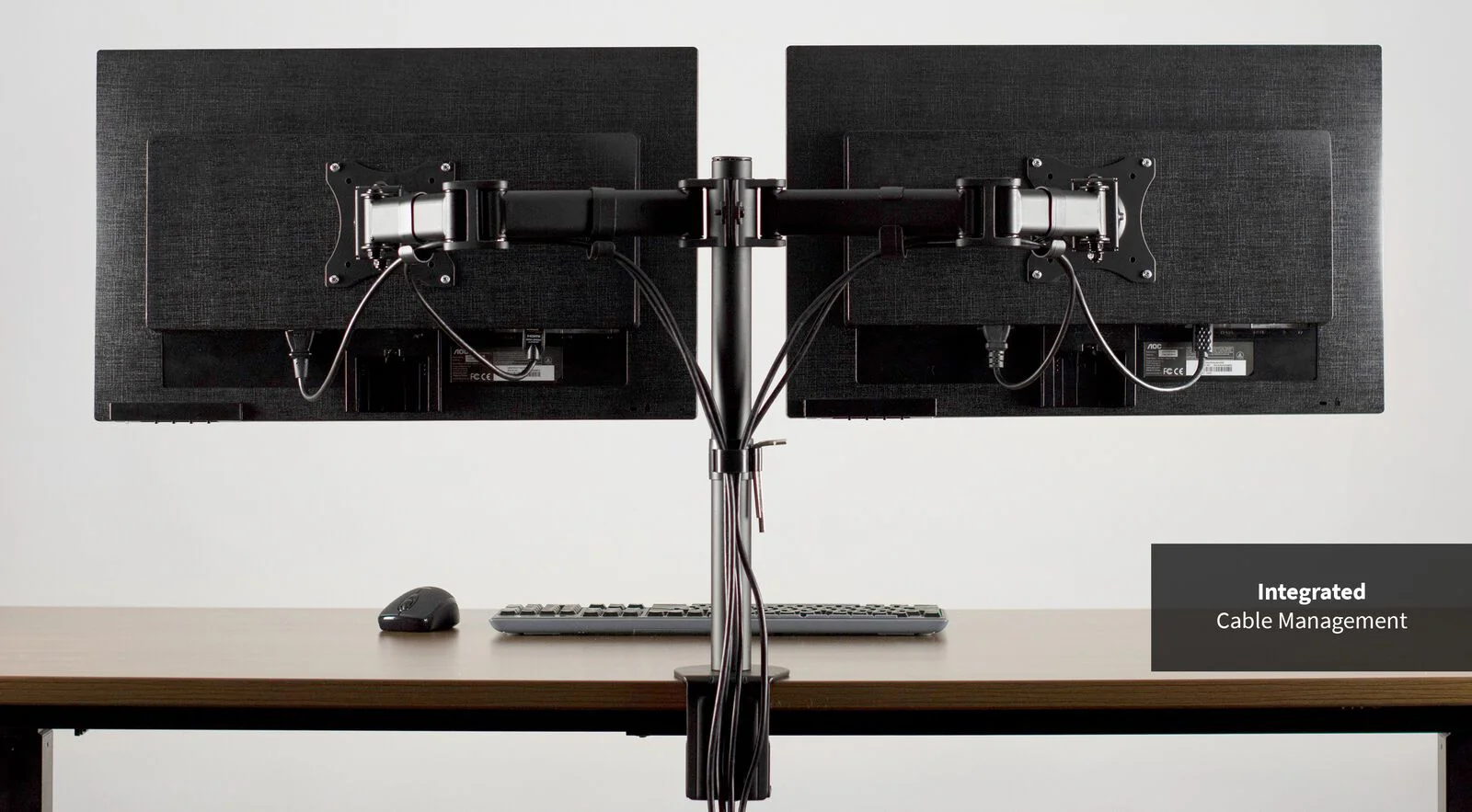 Dual Arm Monitor Mount Stand Bracket - Image 7