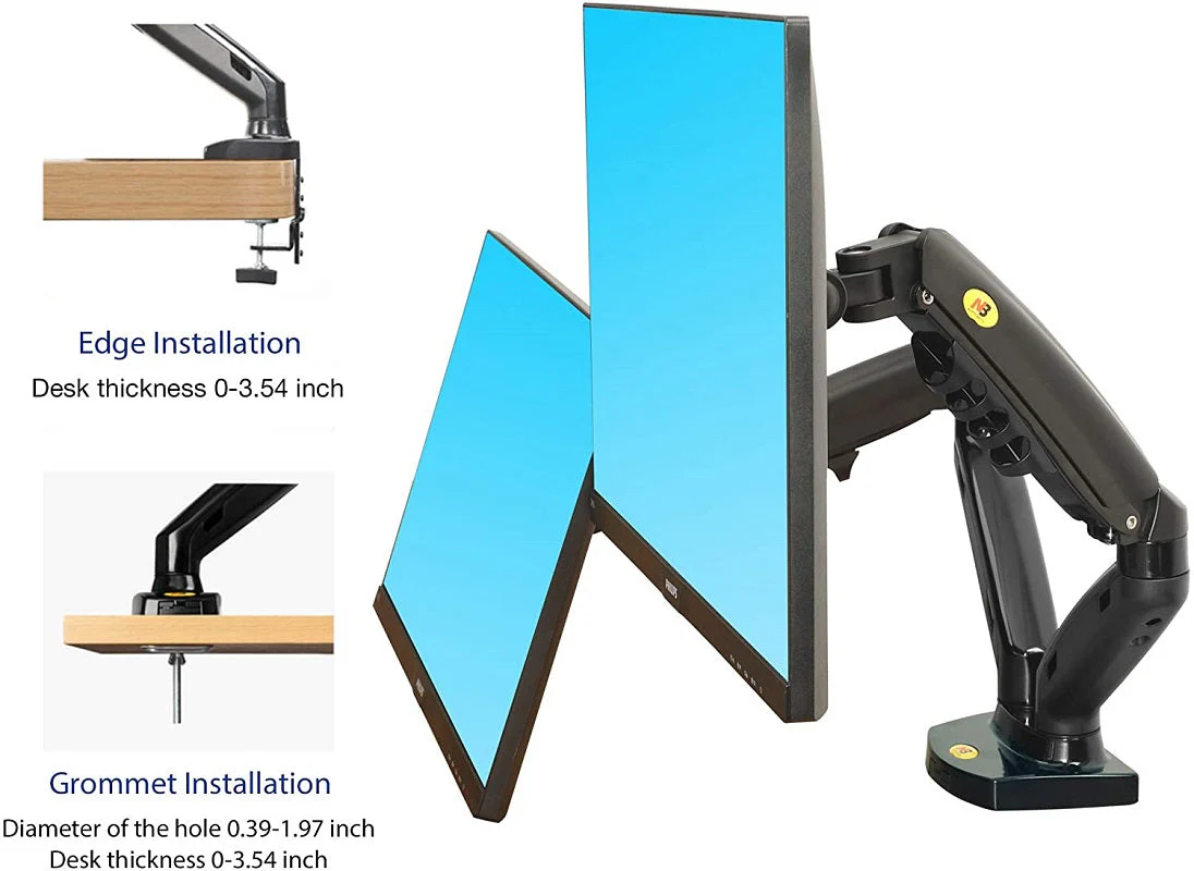 Dual arm monitor stand Hydraulic - Image 5