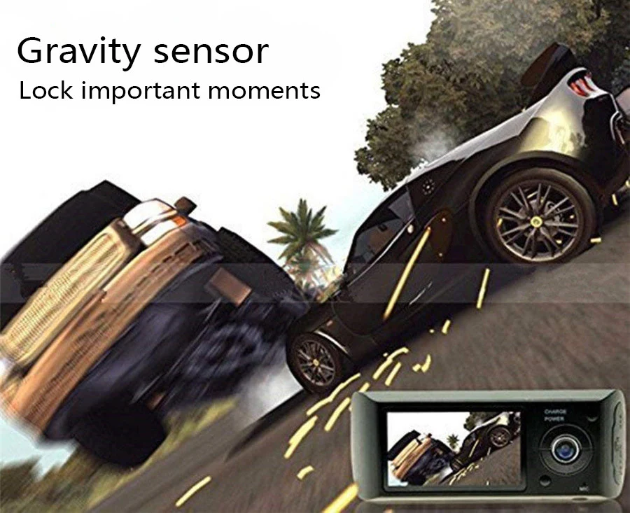 Dual Car Dash Camera with GPS - Front and Rear - Image 8