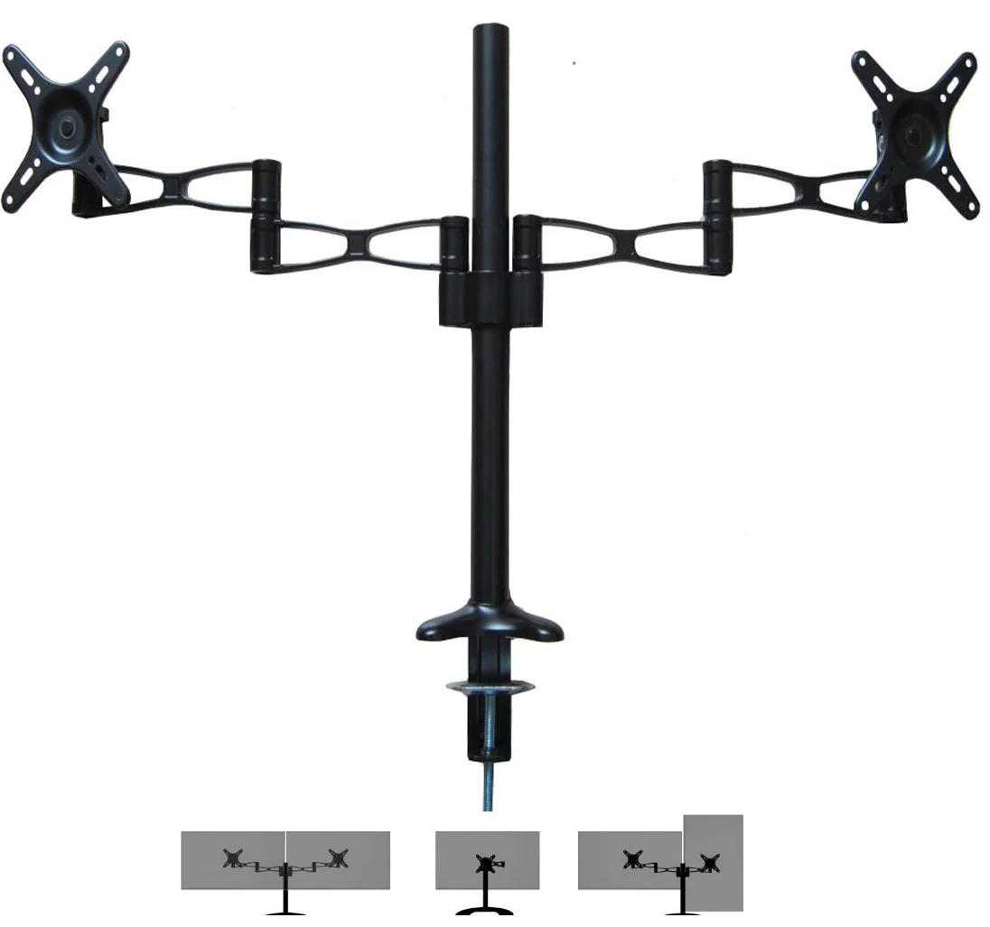 Dual Monitor Stand Bracket Mount - Image 4