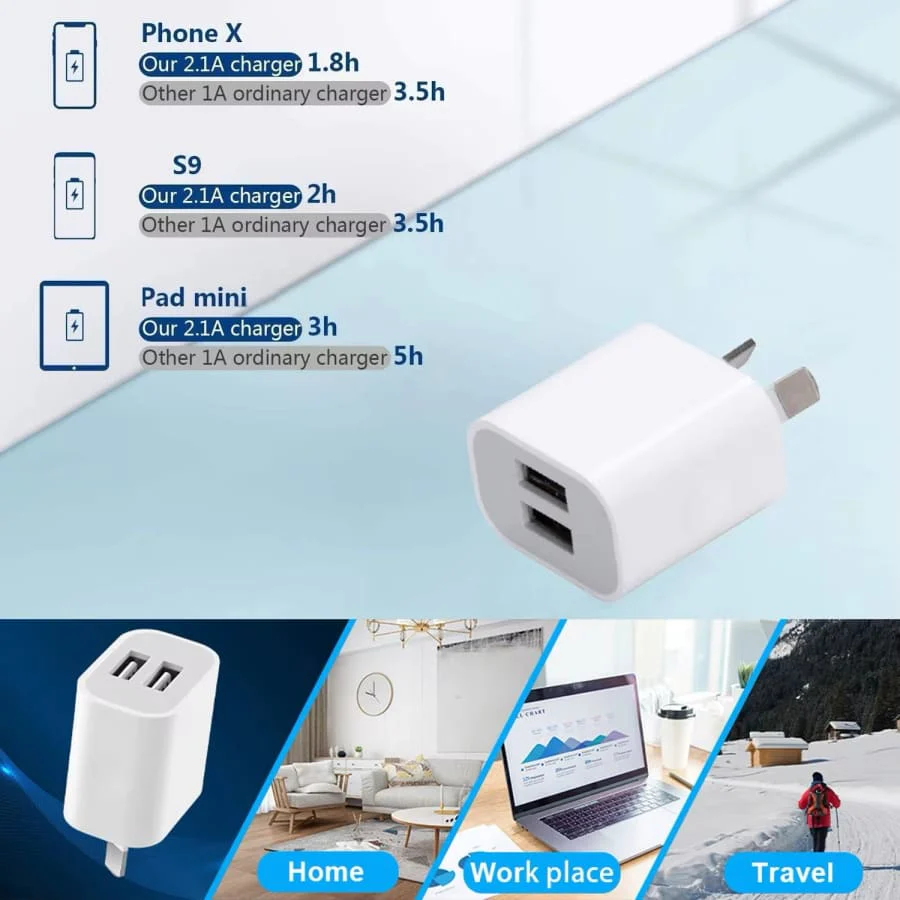 Dual USB Power Adapter Wall Plug (NZ / AUS) - Image 10