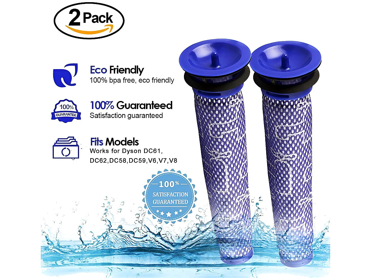 Dyson Filter Replacement For Dyson V6 V7 V8 DC58 DC59 2PCS - Image 2