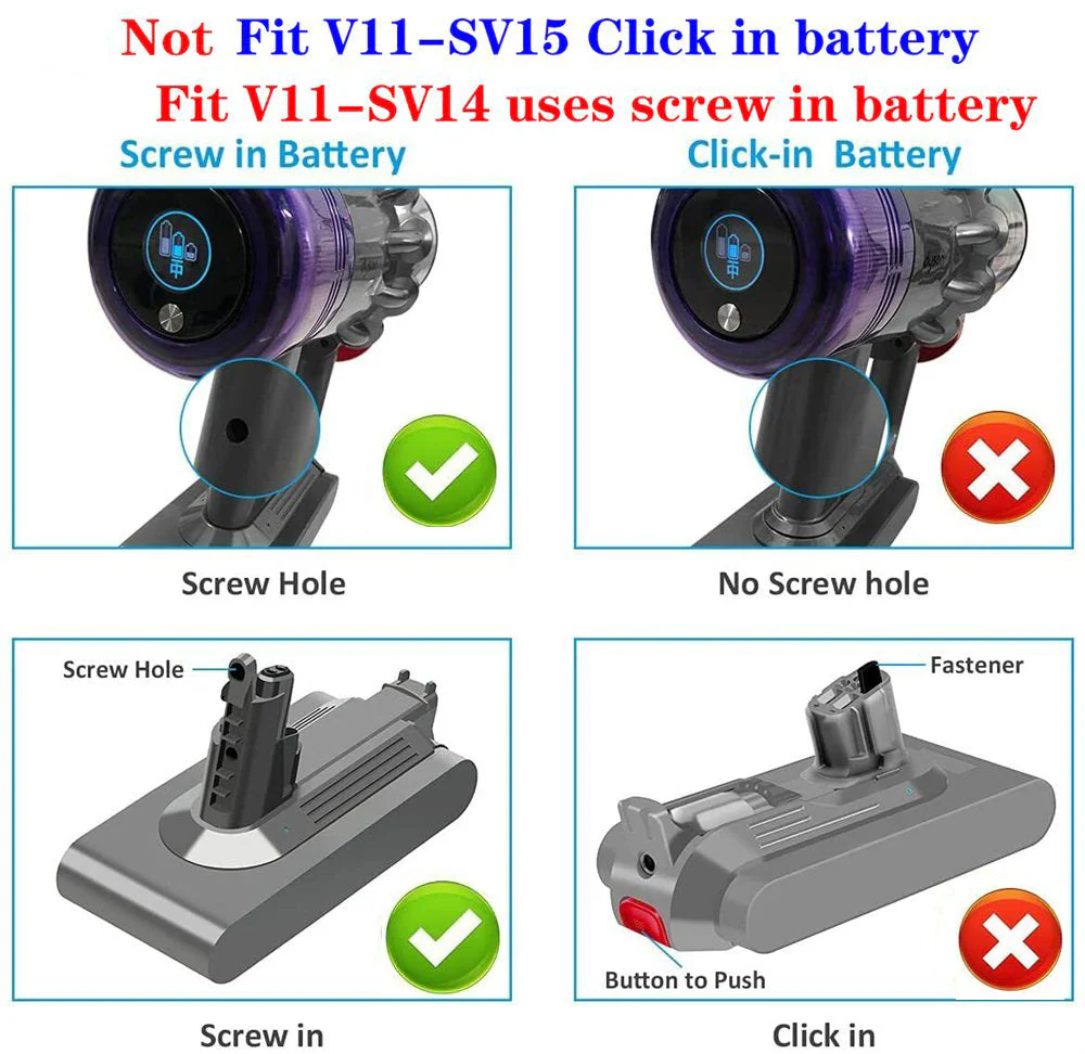 Dyson V11 Battery 4000mAh Replacement - Image 10