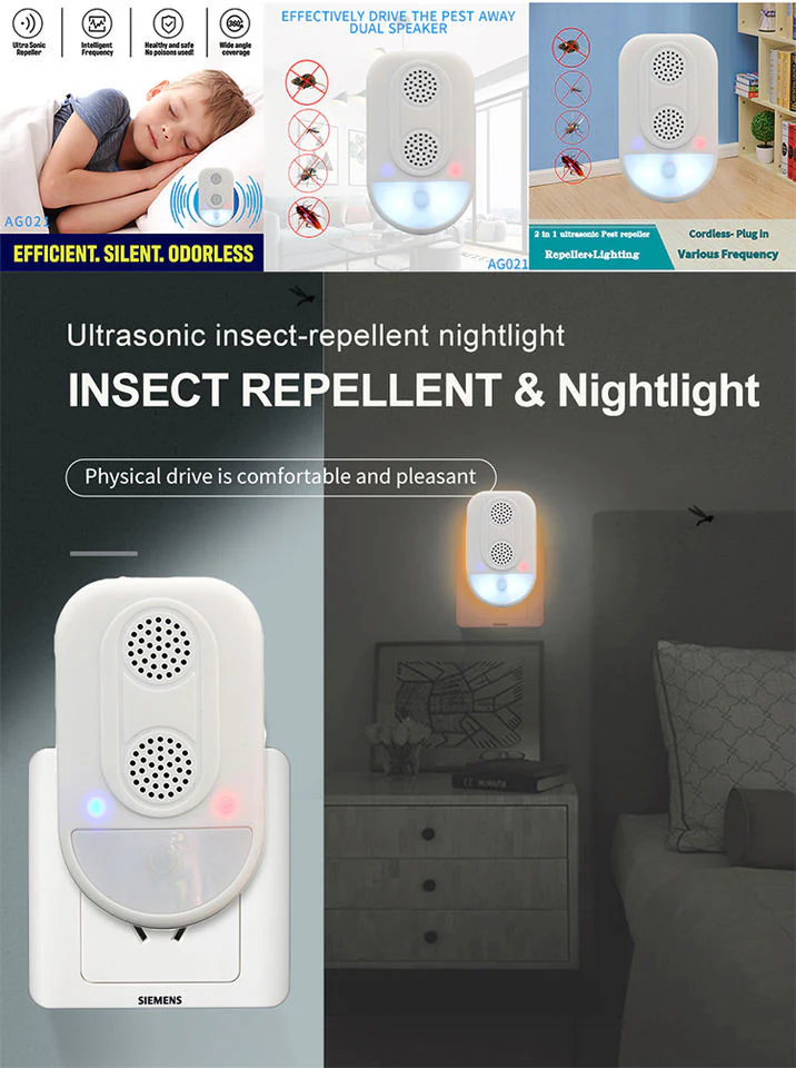 Eco-Friendly Ultrasonic Pest Repeller – Protect Your Home from Rodents & Bugs - Image 7