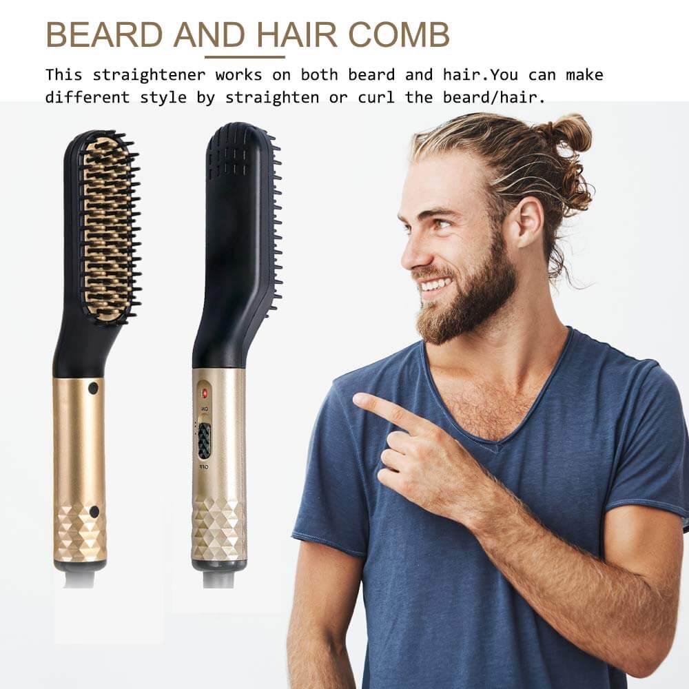 Electric Beard Hair Straightener For Men - Image 6