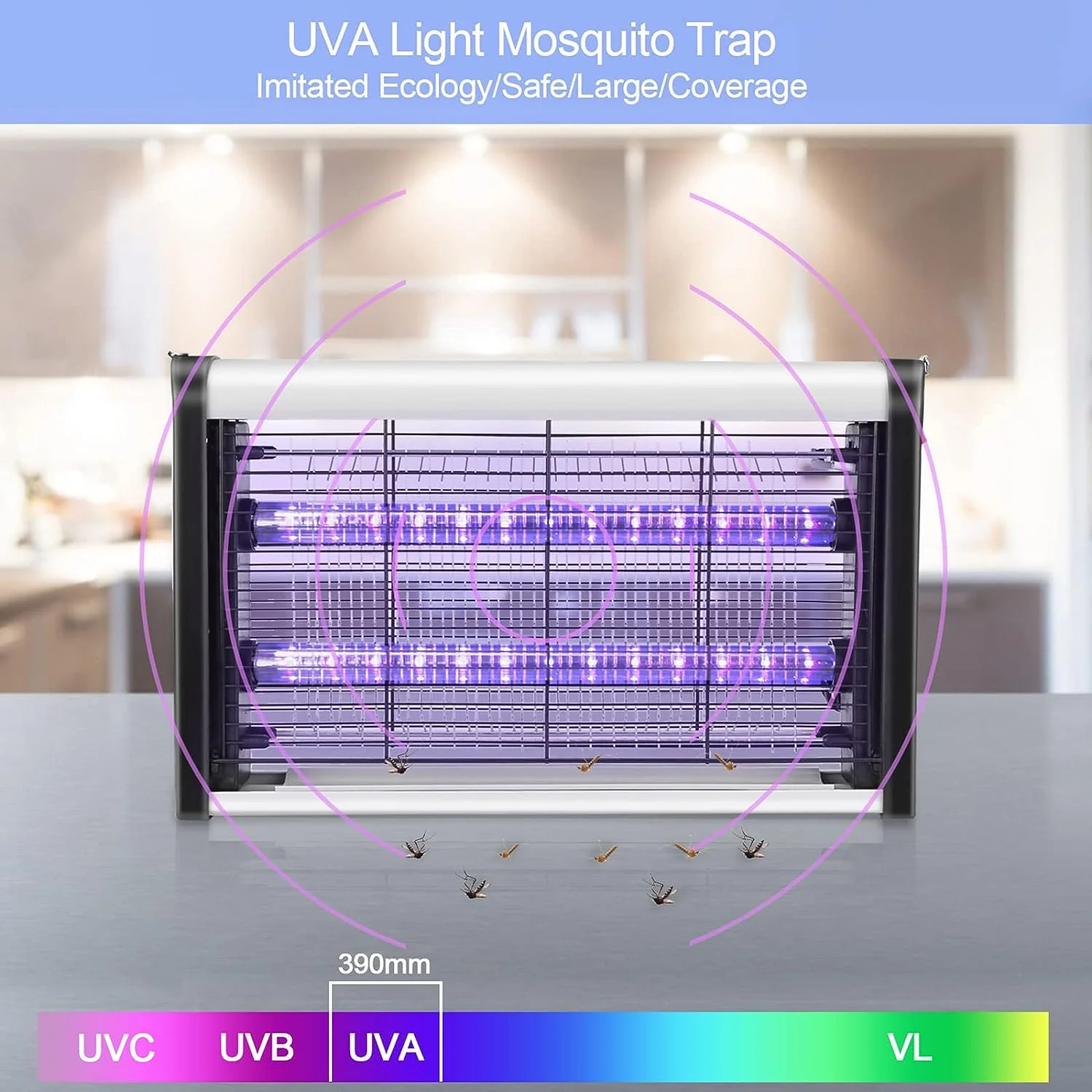 Electric Bug Zapper 20W Mosquito Killer Lamp - Image 2