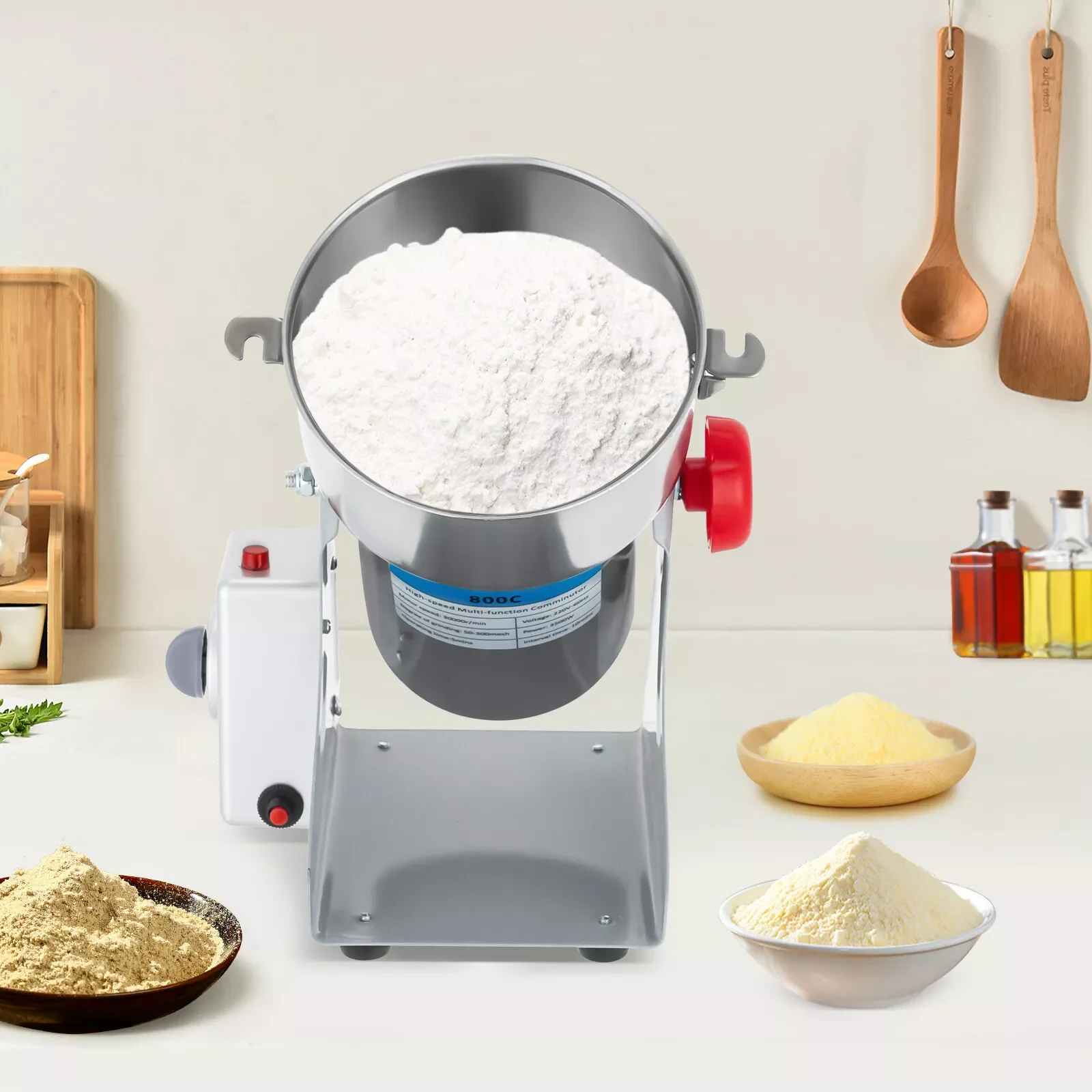 Electric Dry Food Grinder Machine 800G - Image 15