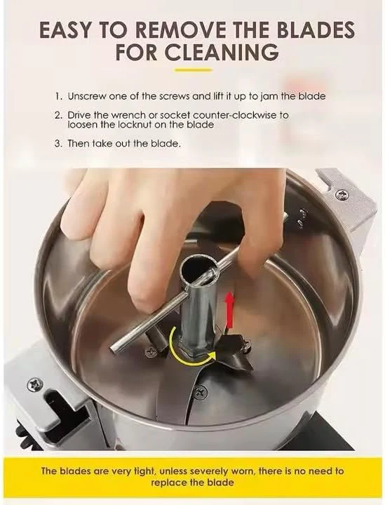 Electric Dry Food Grinder Machine 800G - Image 7
