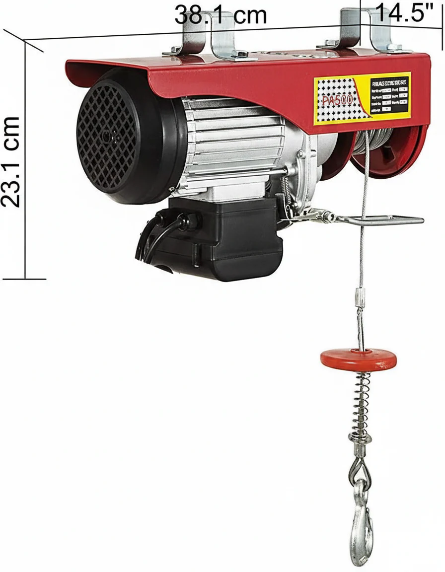 Electric Hoist Winch 500KG 12M - Image 11