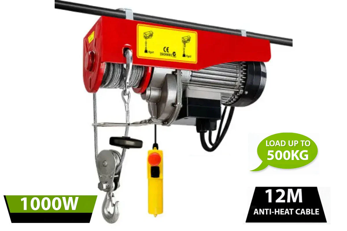Electric Hoist Winch 500KG 12M - Image 2