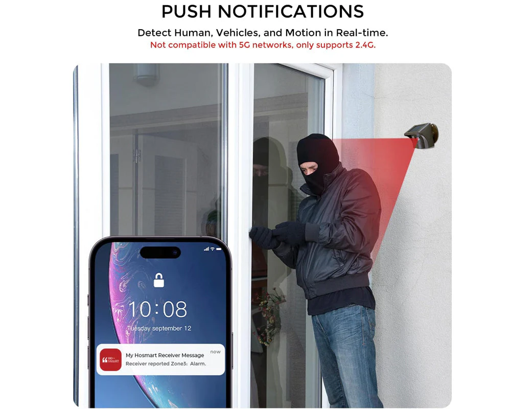 eMACROS Pro 3 Weatherproof Motion Sensor Detector 1/2 Mile Long Range - Image 7