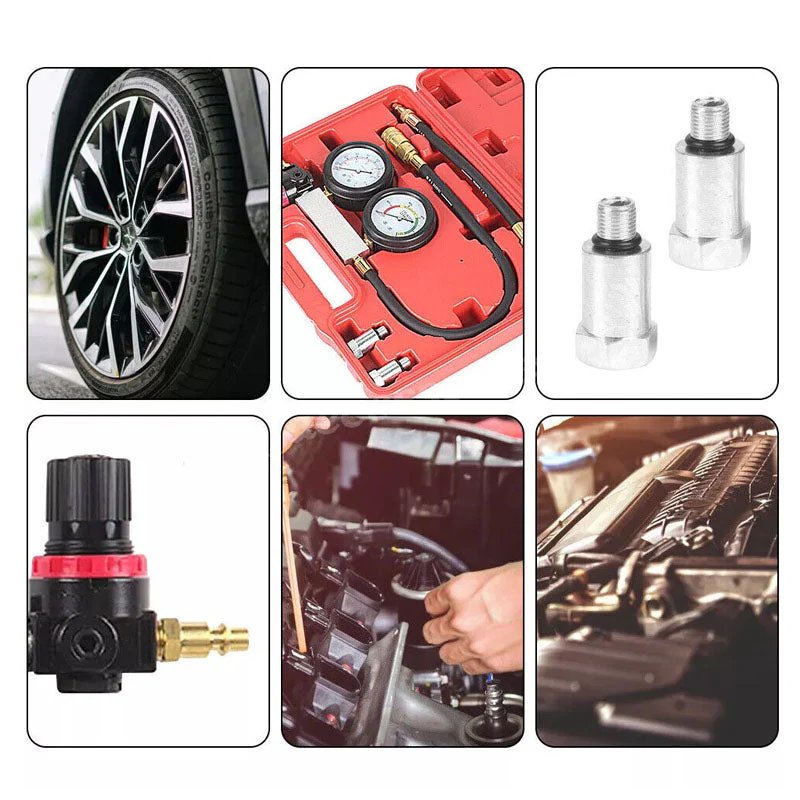 Engine Cylinder Leak Tester Leak Down Test Tool Kit Automotive Special Tool Kit - Image 8