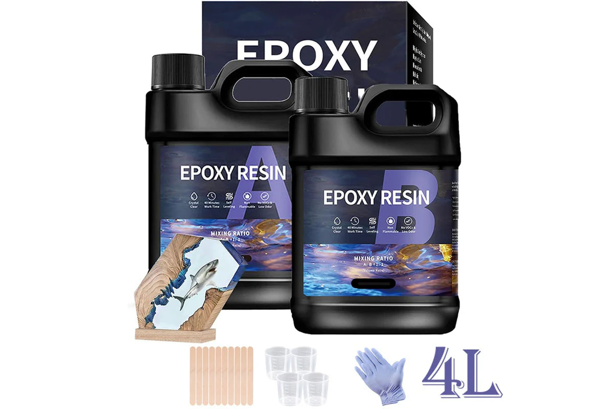 Epoxy Resin 1:1 4 Liter Kit - Image 3