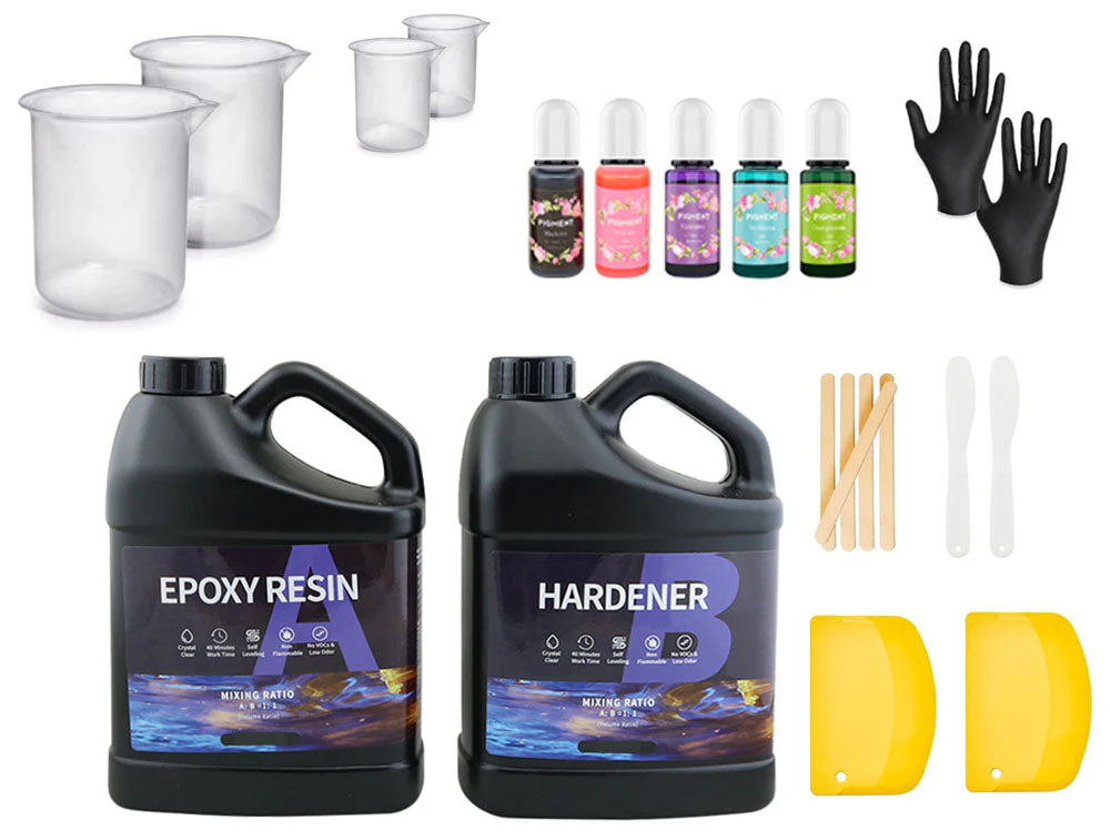 Epoxy Resin 1:1  8 Liter Kit - Image 2