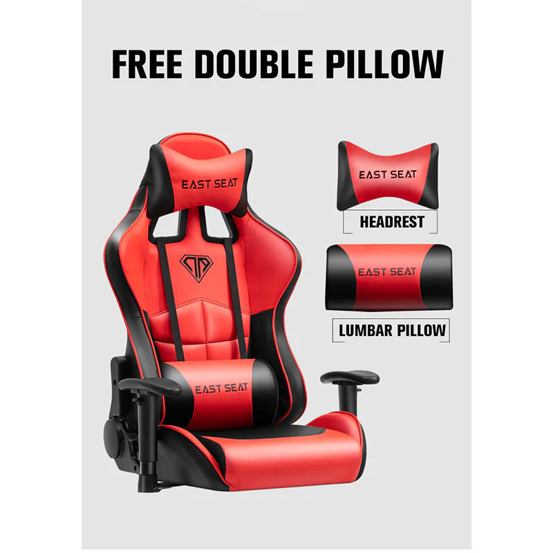 Gaming Chair – Ergonomic Reclining Gaming Chair with Footrest - Image 10
