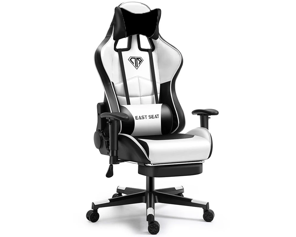 Gaming Chair – Ergonomic Reclining Gaming Chair with Footrest - Image 44
