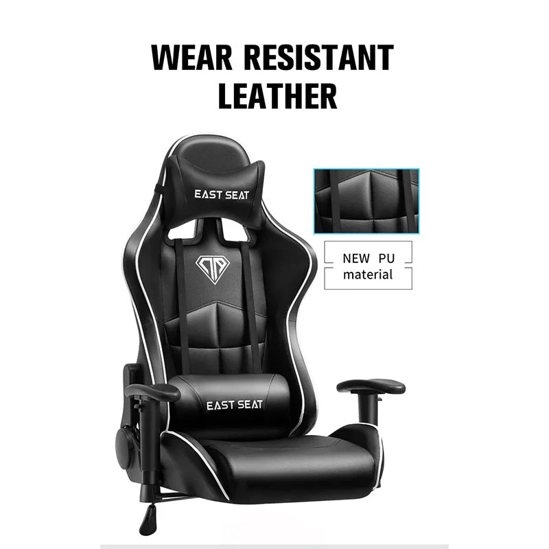 Gaming Chair – Ergonomic Reclining Gaming Chair with Footrest - Image 47
