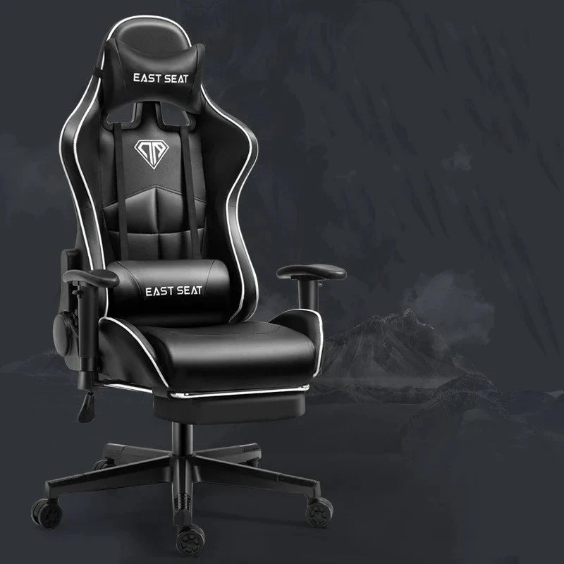 Gaming Chair – Ergonomic Reclining Gaming Chair with Footrest - Image 50