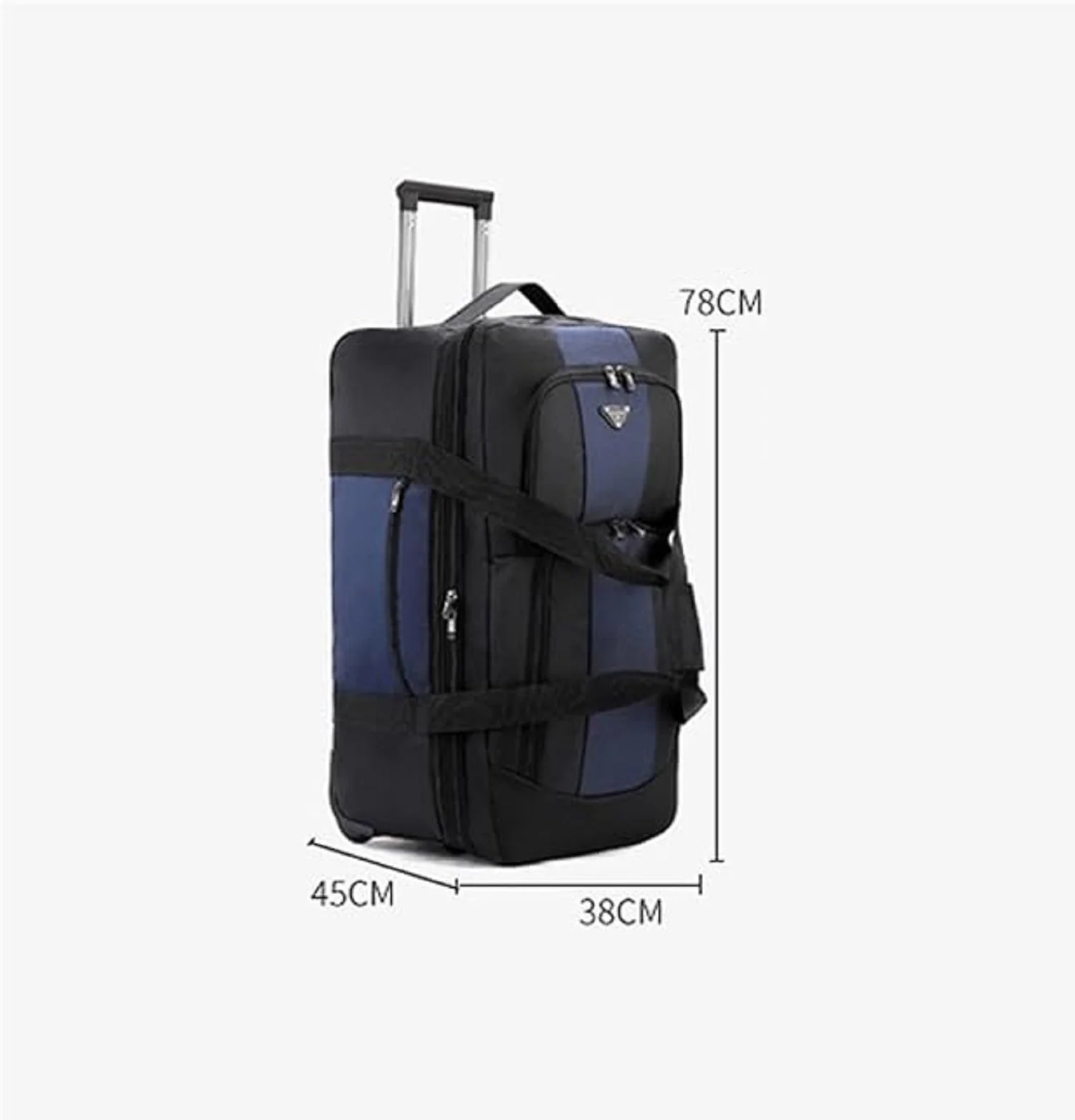 Expandable Rolling Checked-In Duffle Bag with Wheels - Image 3