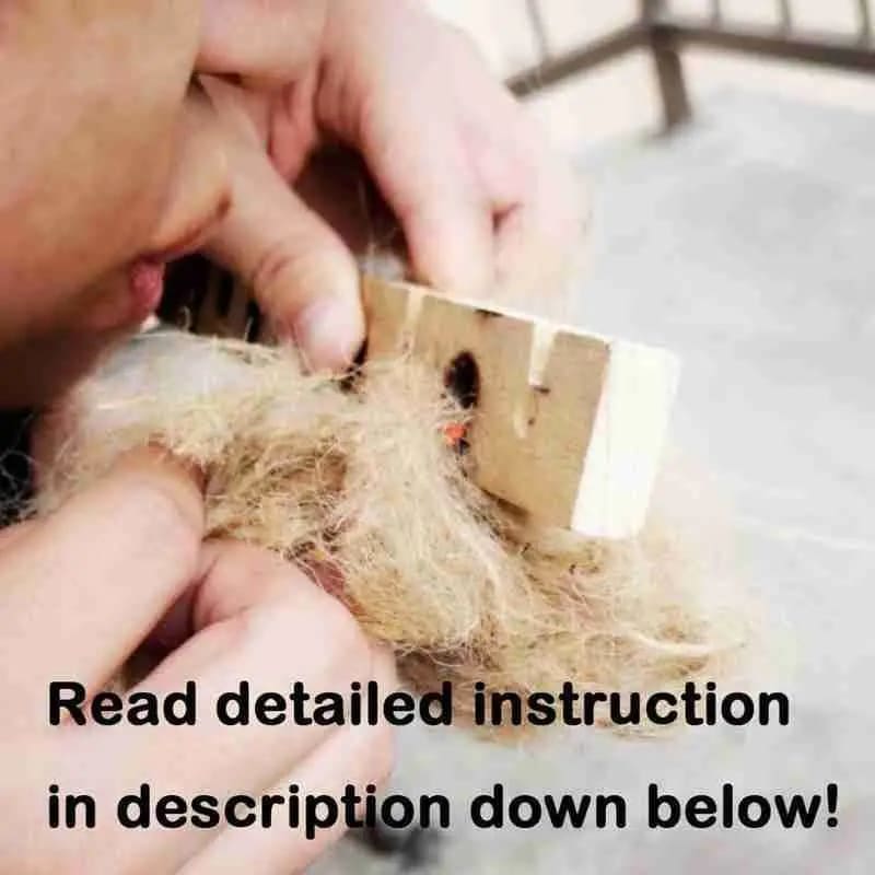 Fire Starter - Natural Jute tinder - Image 6