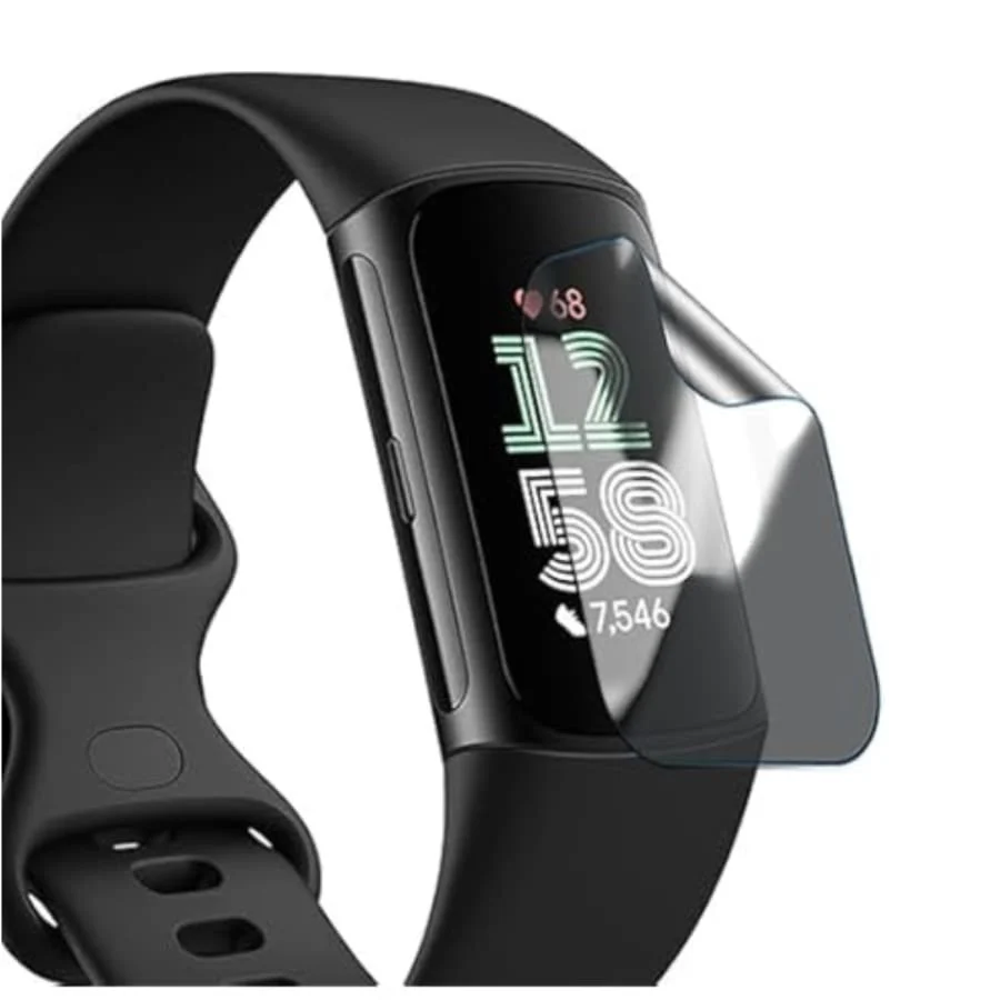 Hydrogel Screen Protectors for Fitbit Charge 6 (Pack of 6) - Image 2