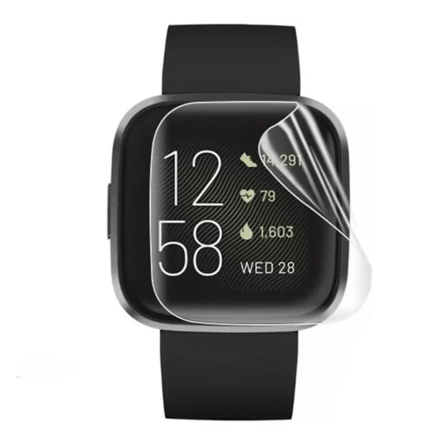 Hydrogel Screen Protectors for Fitbit Versa 2 (Pack of 6)