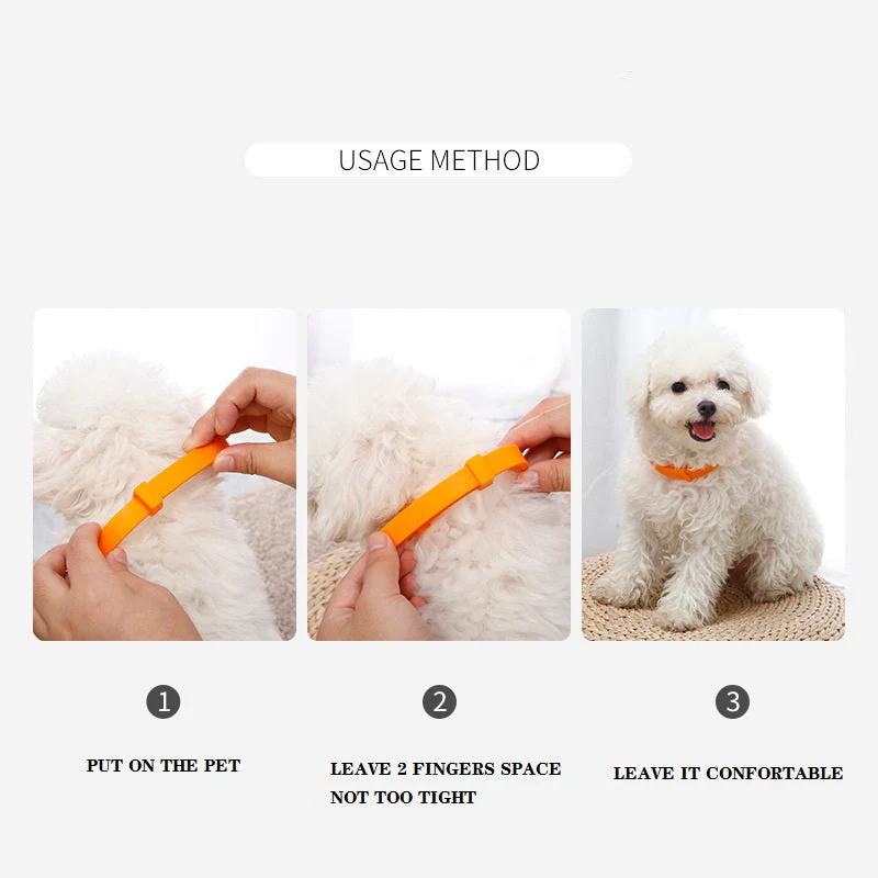 Flea and Tick Collar for Cats, 8-month Flea and Tick Collar for Cats 38cm - Image 5