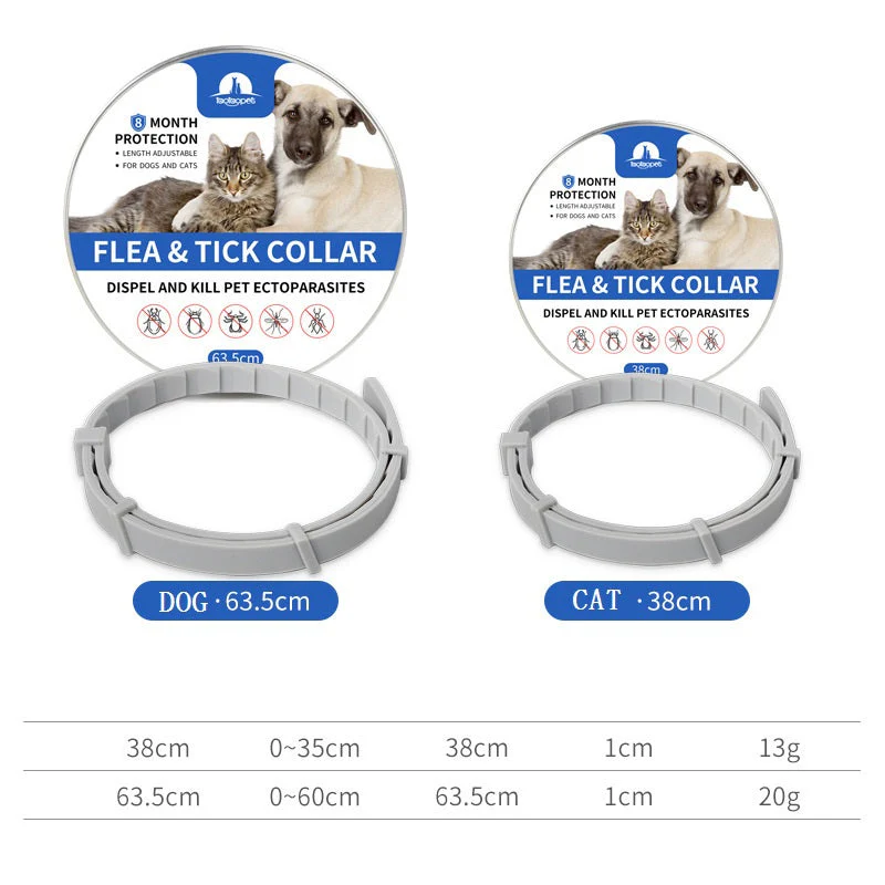 Flea and Tick Collar for Dogs, 8-month Flea and Tick Collar for Dog 63.5cm - Image 5