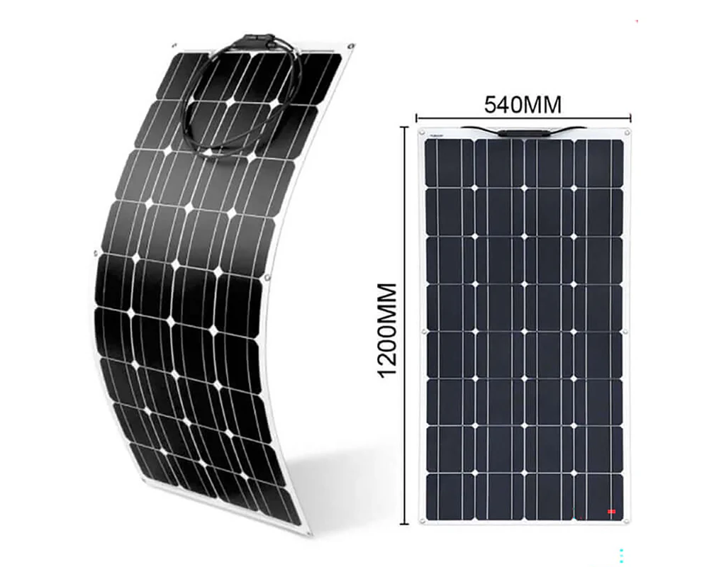 Flexible 100W Solar Panel with controller - Image 10