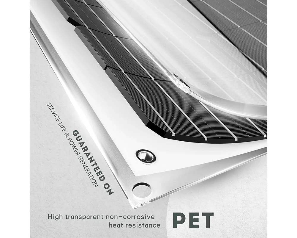 Flexible 100W Solar Panel with controller - Image 4