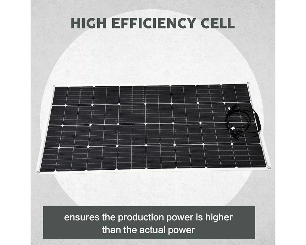Flexible 100W Solar Panel with controller - Image 5