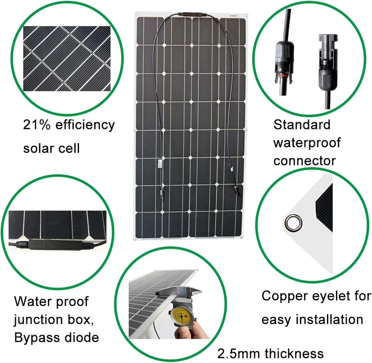 Flexible Solar Panel 200W - Image 3
