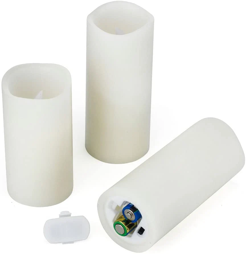 Flickering Candle Flameless Candle Battery Operated Safe - Image 6