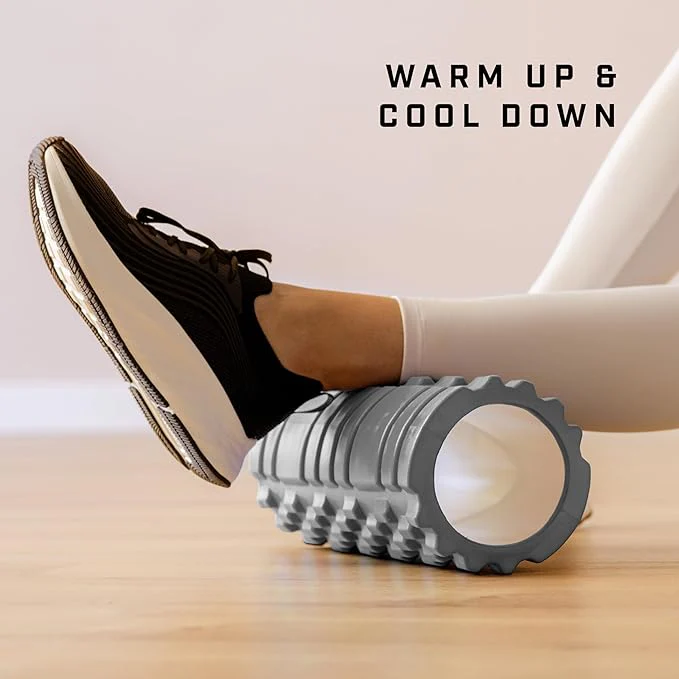 Foam Roller Yoga Roller Gray - Image 4