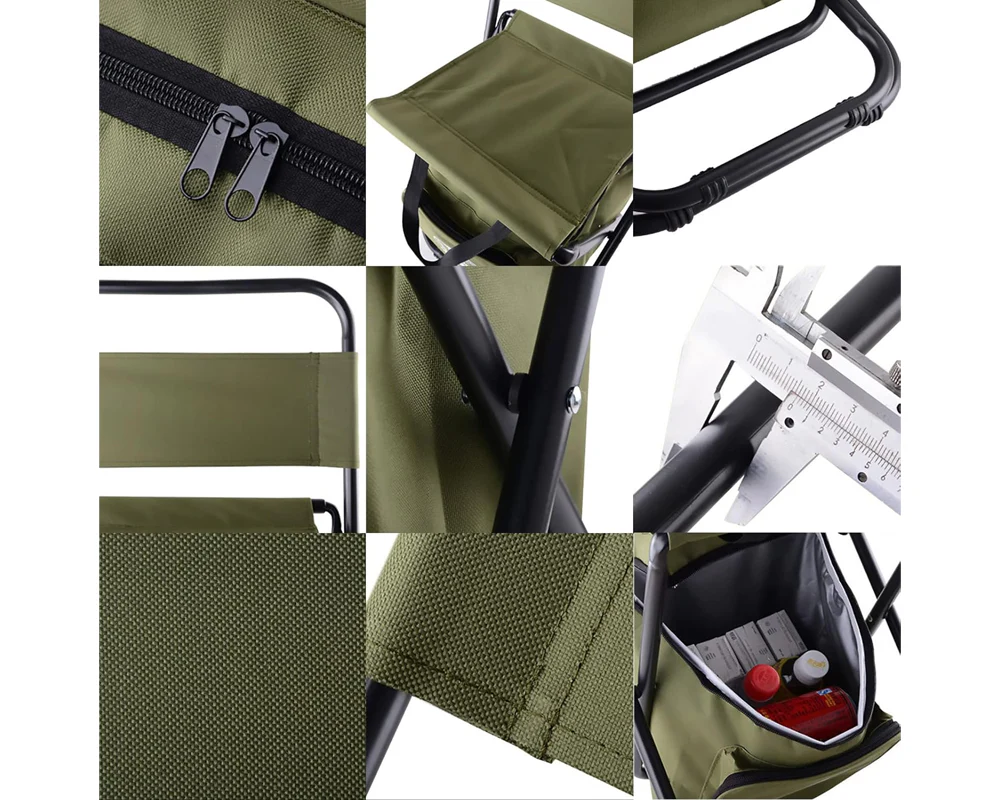Foldable Camping Fishing Chair - Image 6