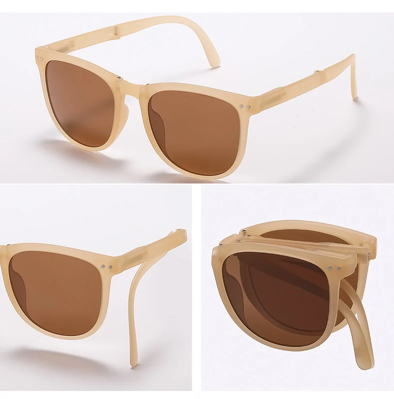Foldable HD Polarized Lens Sunglasses Anti-Blue Ray Hydrophobic - Image 6