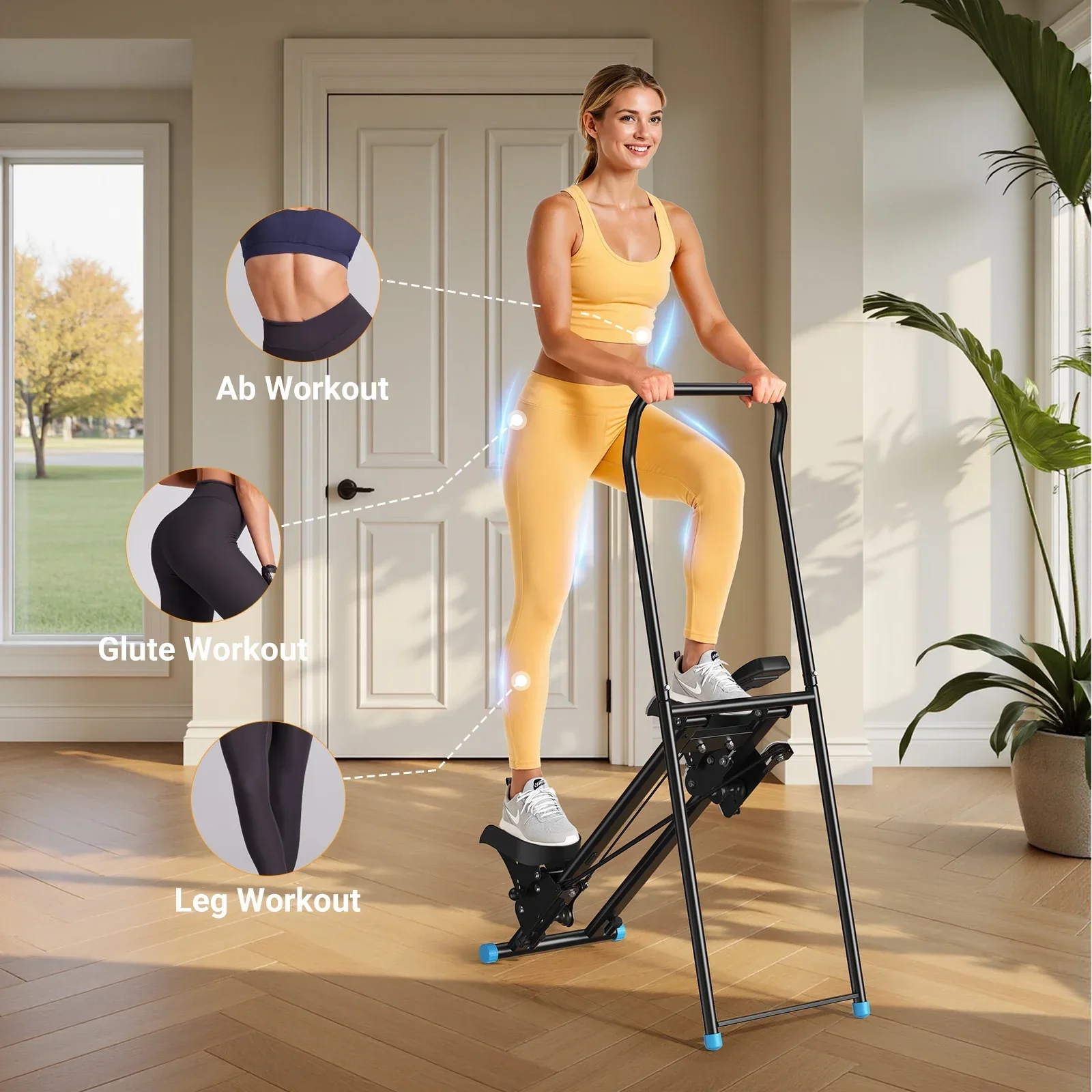 Foldable Stair Stepper for Exercise at Home Fitness Steppers - Image 2