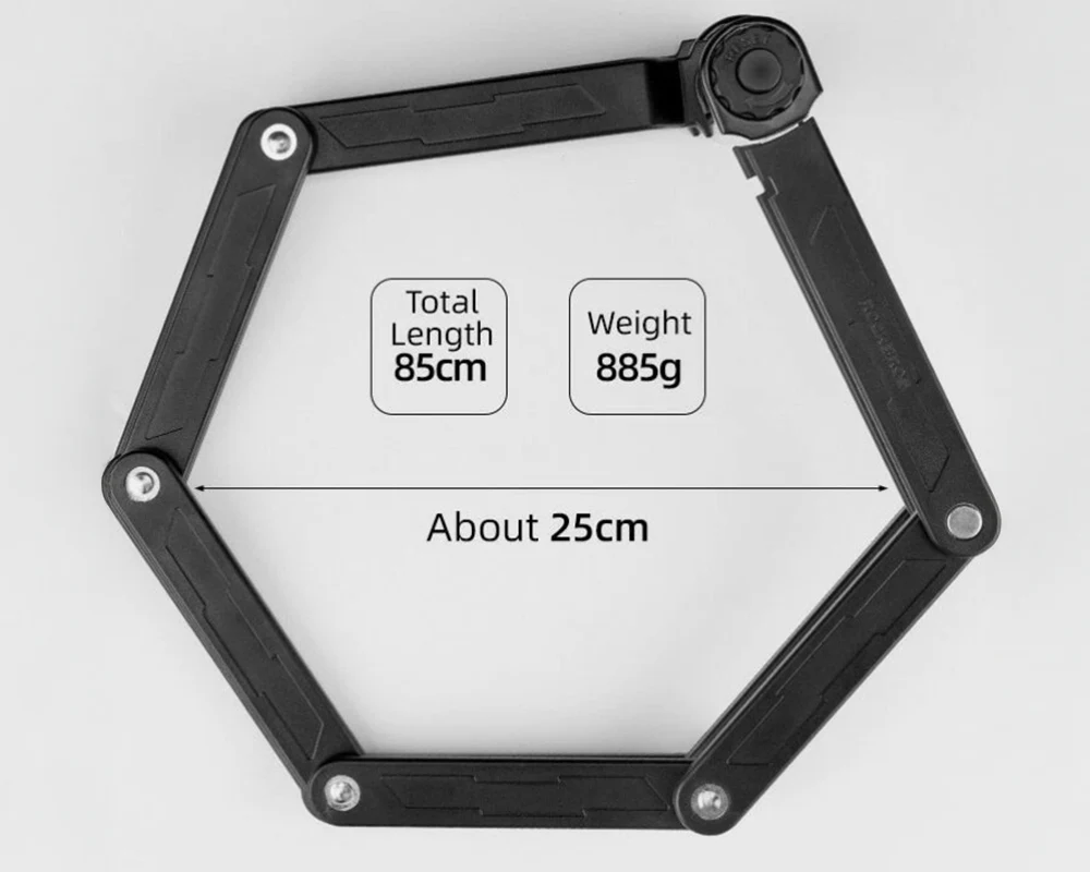 Portable Folding Bike Lock - Image 7