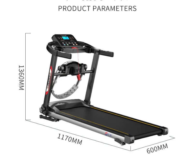 Folding Treadmill Mechanical Treadmill Walking Machine - Image 7