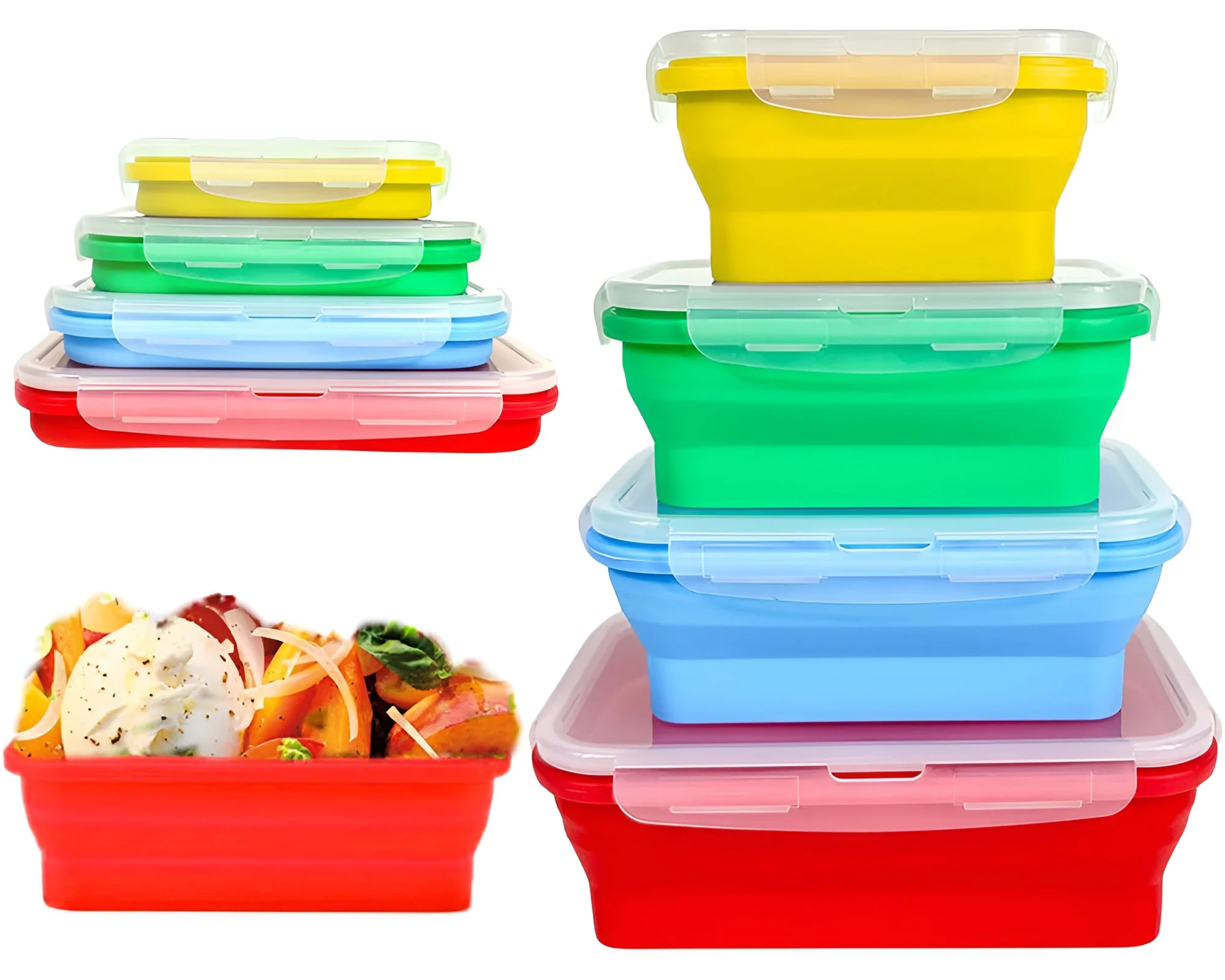 Food Storage Container 4pcs - Image 2