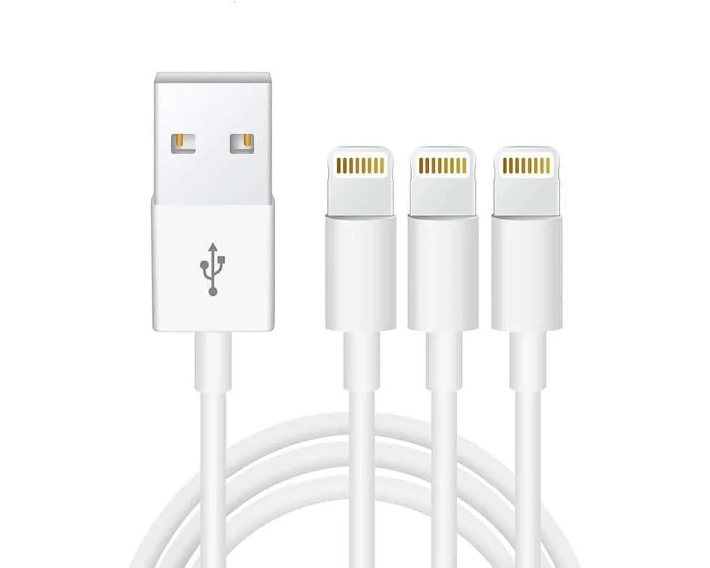 Foxconn iPhone Charger Cable 3Pcs Lightning - Image 3