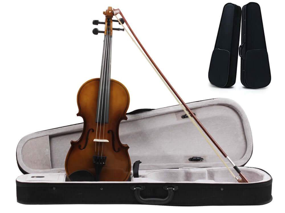 Full-size 4/4 Violin with Carrying Case Nature - Image 7