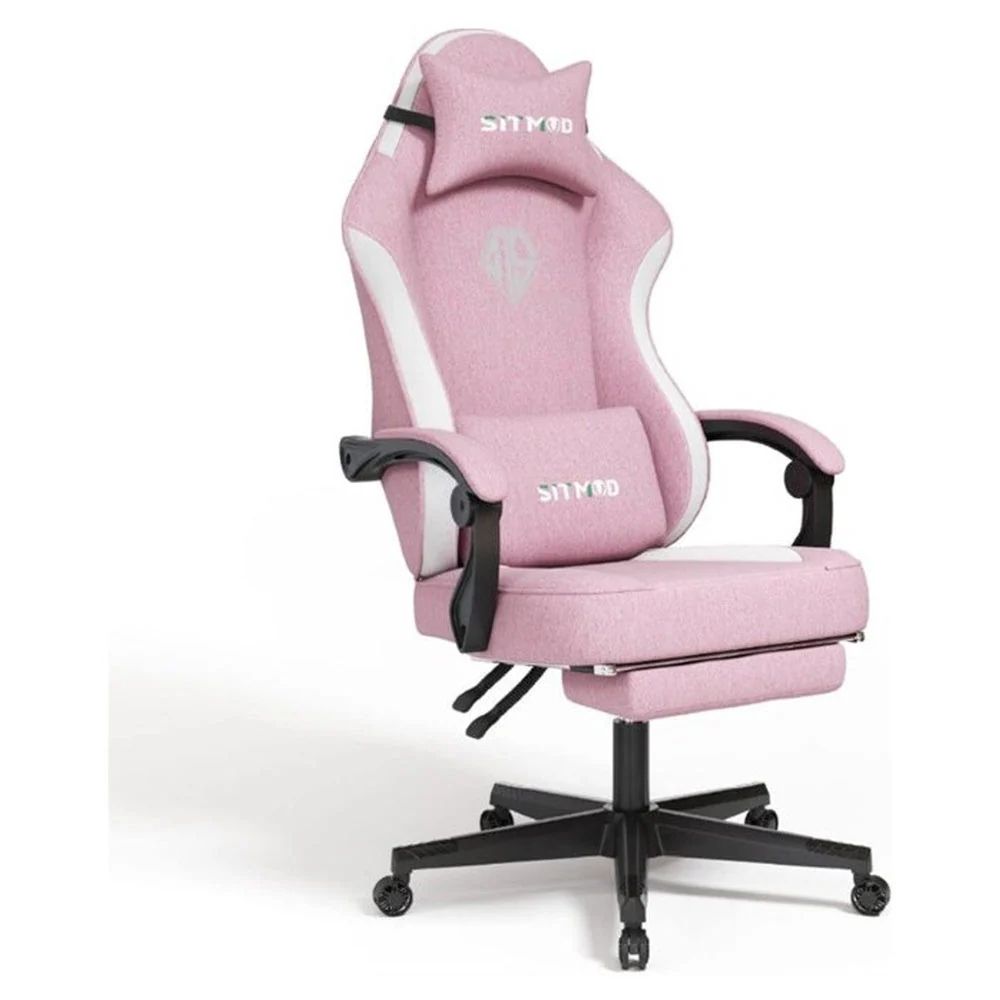 Gaming Chair Office chair with Headrest and Lumbar Support
