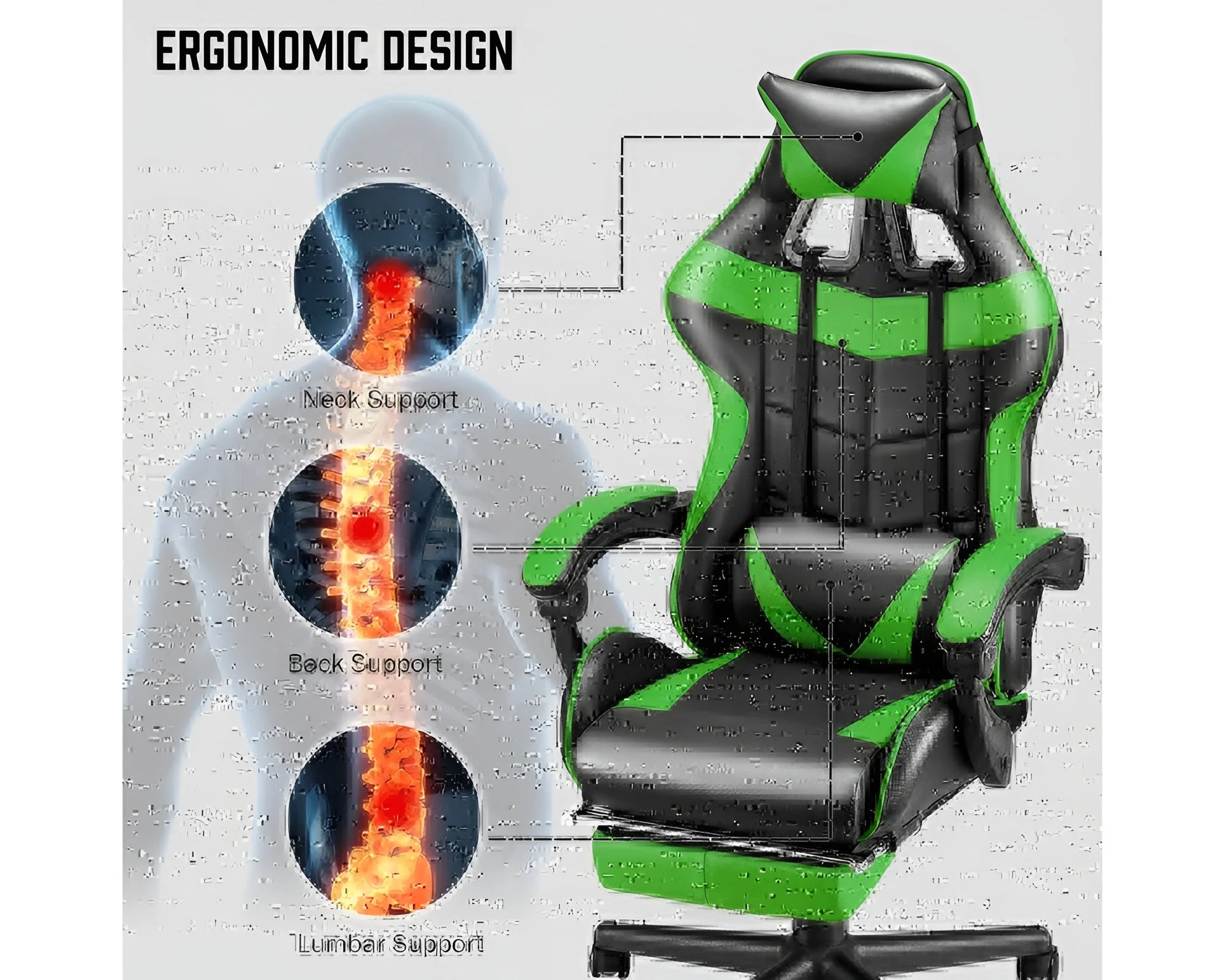 Gaming Chair Office Chair - Image 3